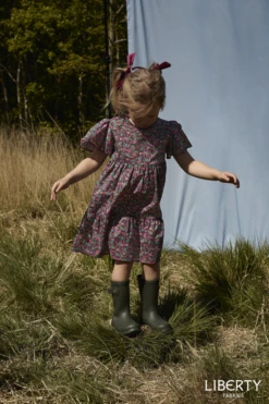 Liberty Mabel Tiered Girls' Dress (Beginner) -CELOVE Clothing Shop image 91980.1581421789