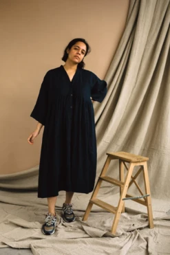 Birgitta Helmersson Zero Waste Gather Dress PDF UPDATED (Beginner) -CELOVE Clothing Shop image 94587.1618477951