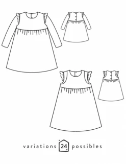 Atelier Scämmit Bouton D'or Dress & Blouse (Intermediate) -CELOVE Clothing Shop image 95774.1670415162