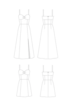 Sew Love Patterns Chloe Dress PDF (Intermediate) -CELOVE Clothing Shop image 96829.1675263035
