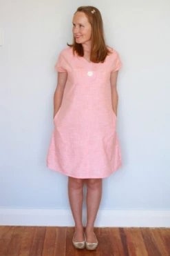 Jennifer Lauren Handmade Afternoon Blouse & Dress PDF (Beginner) -CELOVE Clothing Shop image 97433.1547667030