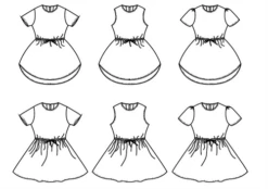 Bel' Etoile Kid's Lotus Dress PDF (Beginner) -CELOVE Clothing Shop nieuwMiddel 14 09743.1655985177