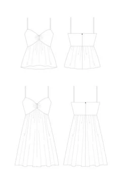 Sew Love Patterns Mia Dress & Top PDF (Intermediate) 30 Sew Love Patterns Mia Dress & Top PDF (Intermediate) -CELOVE Clothing Shop sew love patterns mia dress pdf sewing pattern 2 72427.1690366091